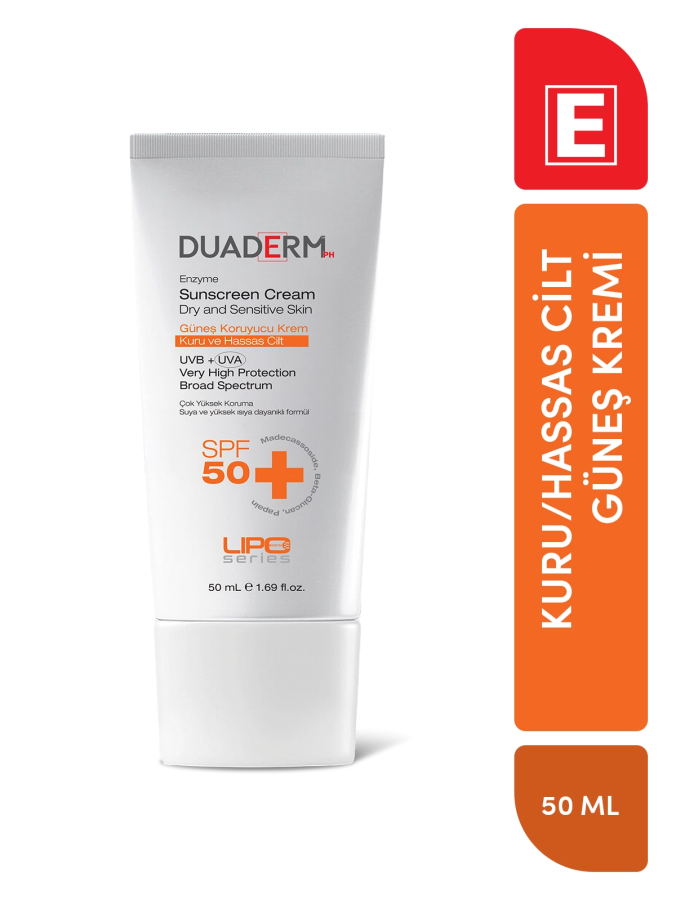 GÜNEŞ KORUYUCU KREM KURU VE HASSAS CİLT SPF50+ - 1