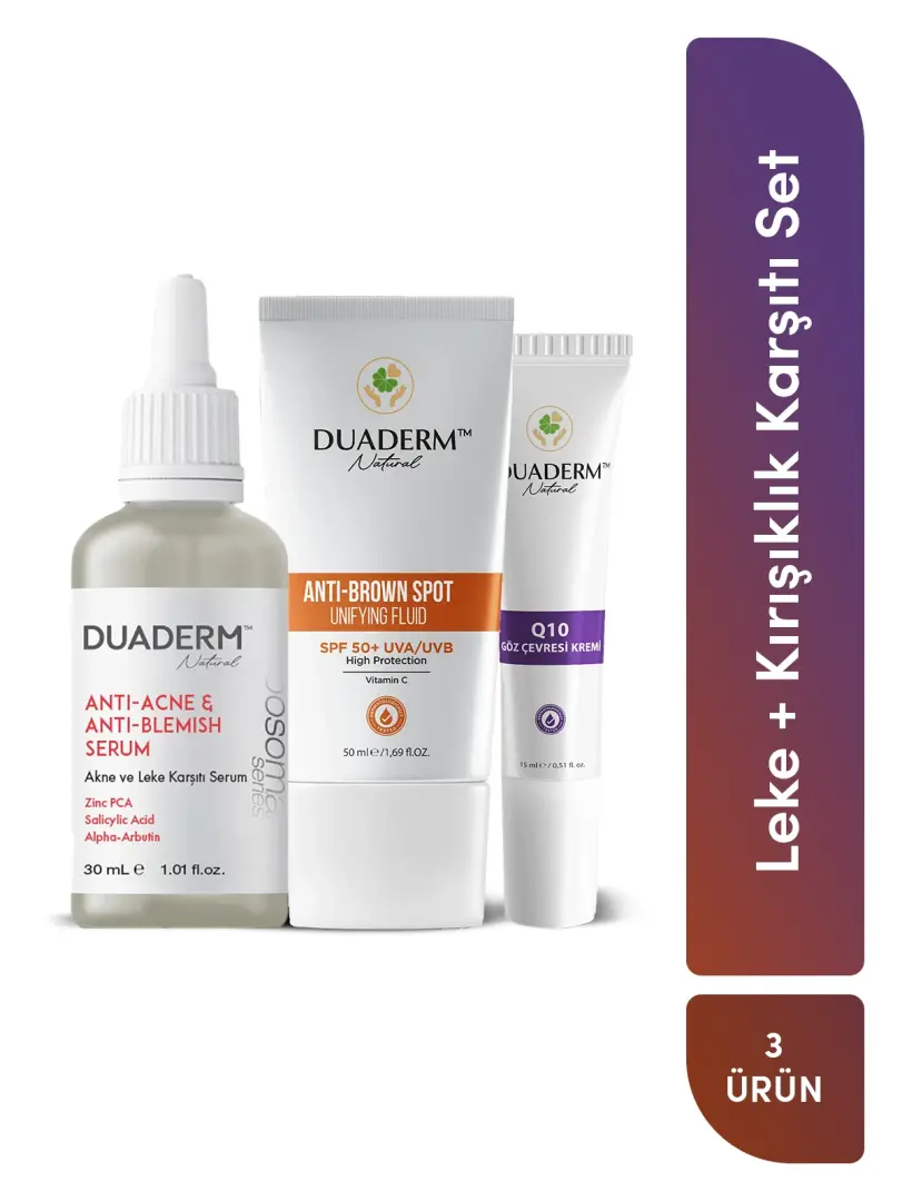 Leke + Kırışıklık Karşıtı Set - Duaderm